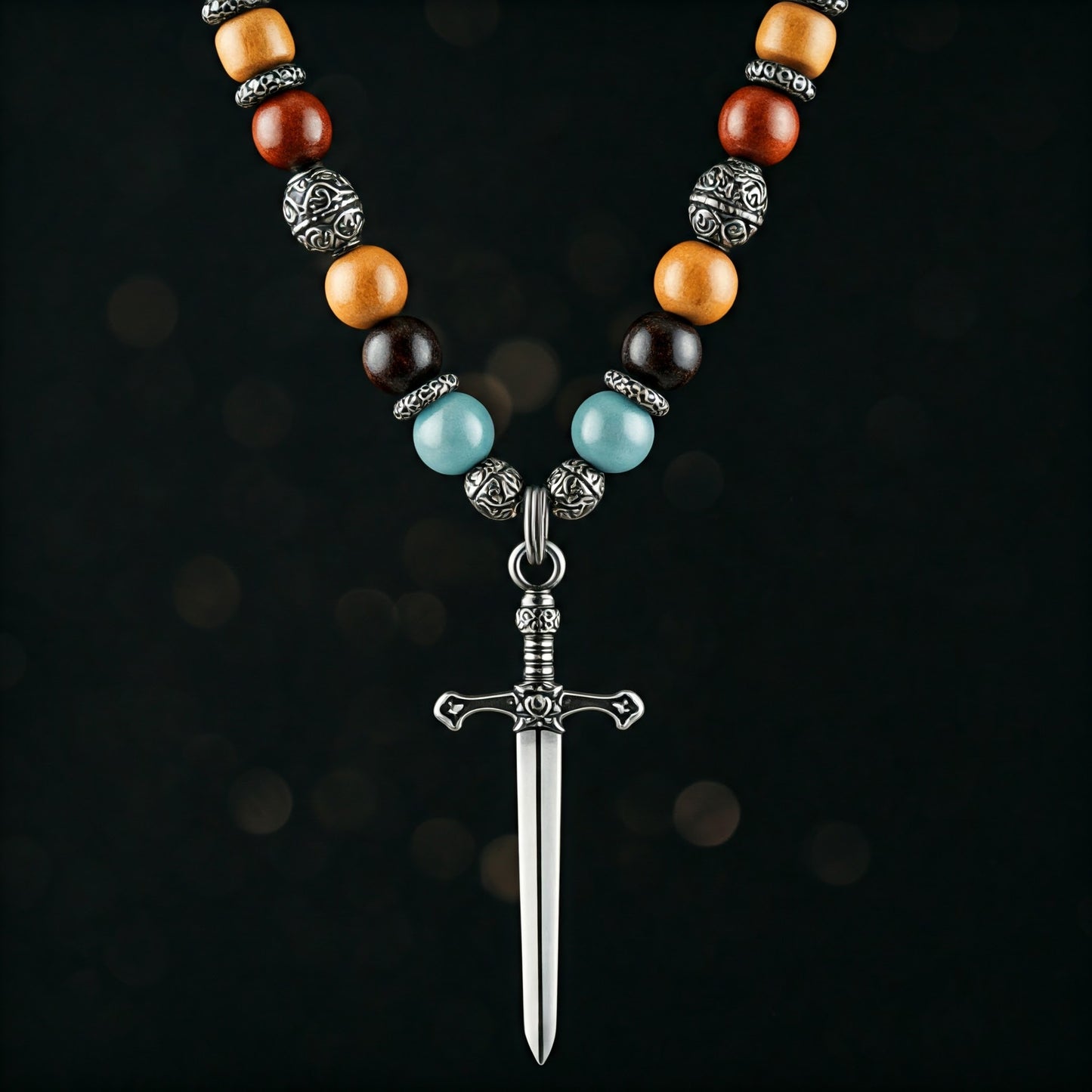 St. Barbra Sword Pendent