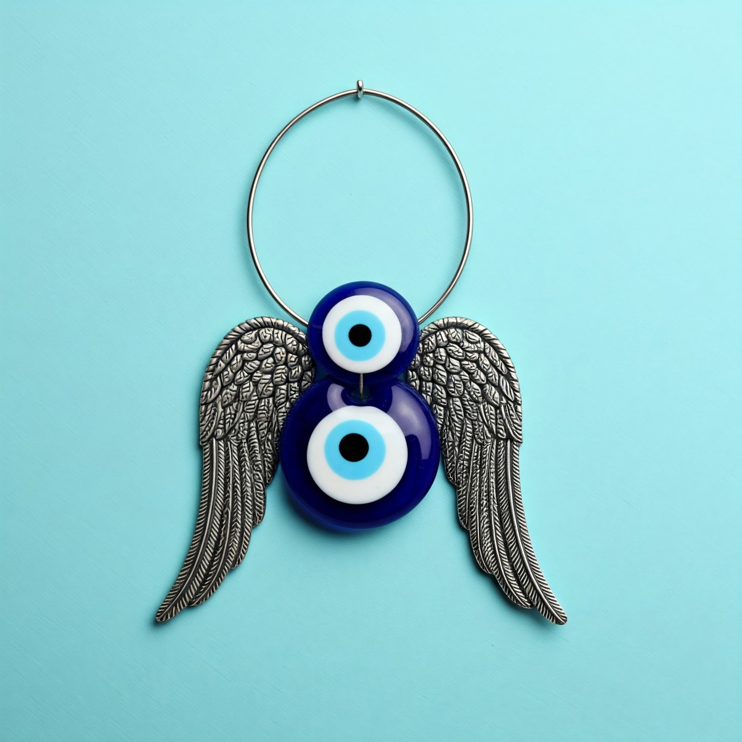 Evil Eye - Wall Hanging Angel Wings