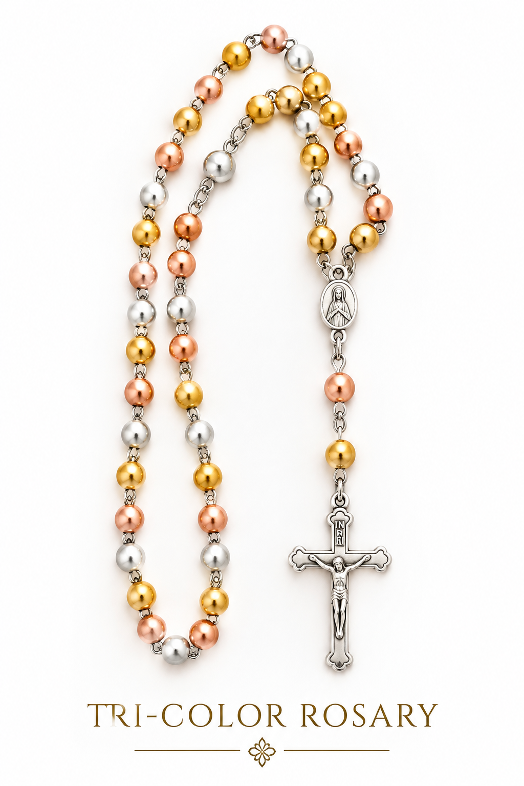 Tri-Color Rosary