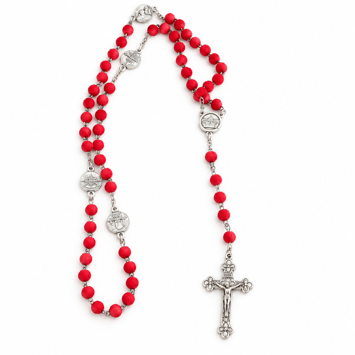 Rosary Rose Petal 22”