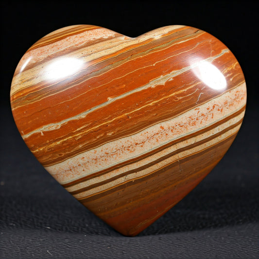 Jasper Heart Stones