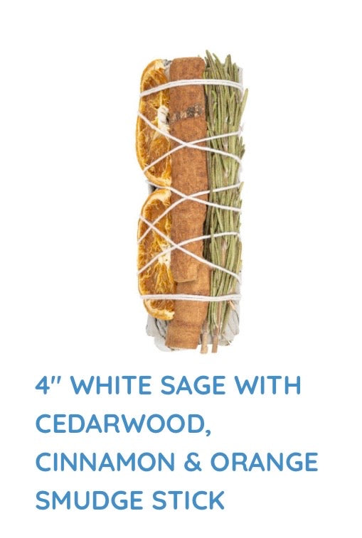 White sage/Cedar/Cinnamon/Orange